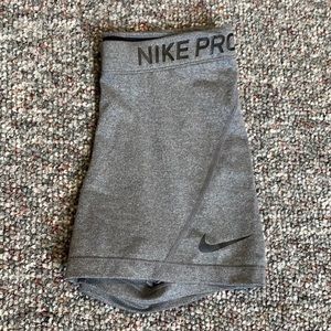 Grey Nike spandex